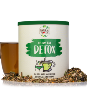 NaturalProtein Bylinný sypaný čaj - Detox, 100g