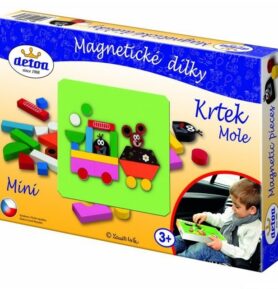 Puzzle magnetické - Krtek MINI (Detoa)