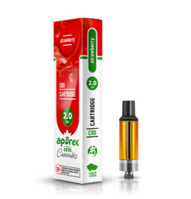 Aporex CBD cartridge 2 ml | Strawberry