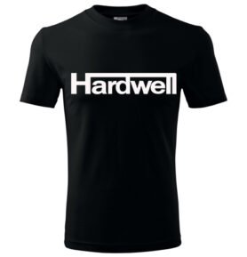 RAVE DJ Tričko | Hardwell Barva: Černá, Velikost: S