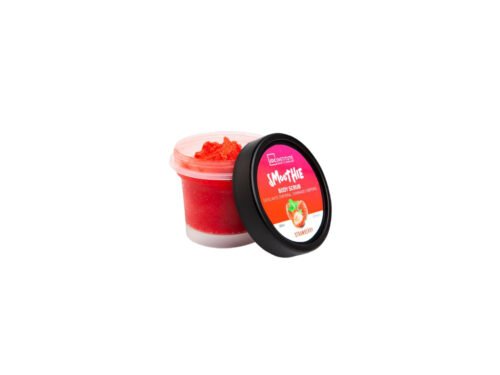 IDC Institute - Smoothie Body Scrub Jahoda Tělový peeling 200 ml