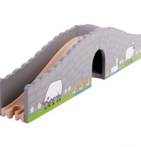 Vláčkodráha most - Farma, Obloukový (Bigjigs)