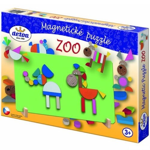 Puzzle magnetické - ZOO (Detoa)