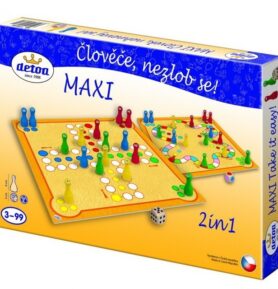 Člověče, nezlob se - Maxi 2 in1 (Detoa)