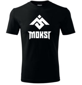 RAVE DJ Tričko | Moksi Barva: Bílá, Velikost: S