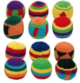 Žonglovací míček - Hakysák, Footbag, 1ks (Goki)