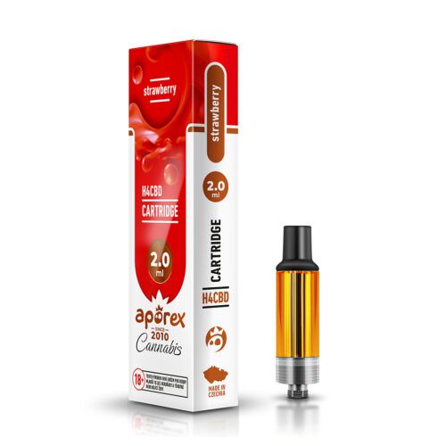 Aporex H4CBD Cartridge 2ml | Strawberry