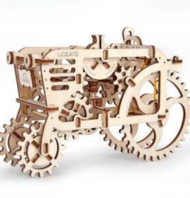 Ugears 3D mechanické puzzle Traktor 97 ks