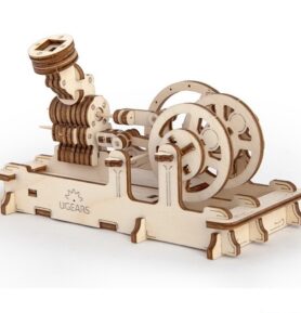 Ugears 3D mechanické puzzle Motor 81 ks