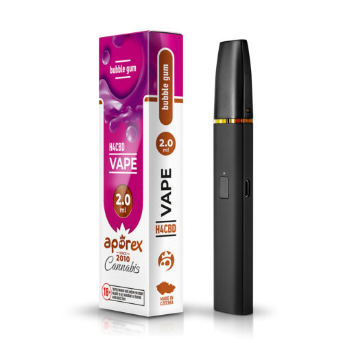 Aporex H4CBD Disposable Vape 2ml | Bubble Gum