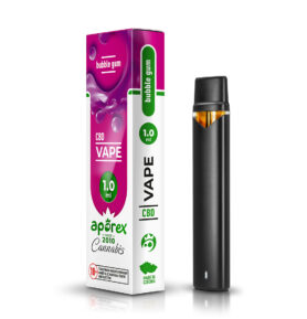 Aporex CBD Disposable Vape 1ml | Bubble Gum