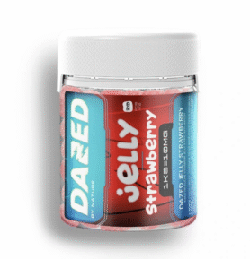 Czech CBD Želé bonbony Dazed 20ks 10mg | Strawberry