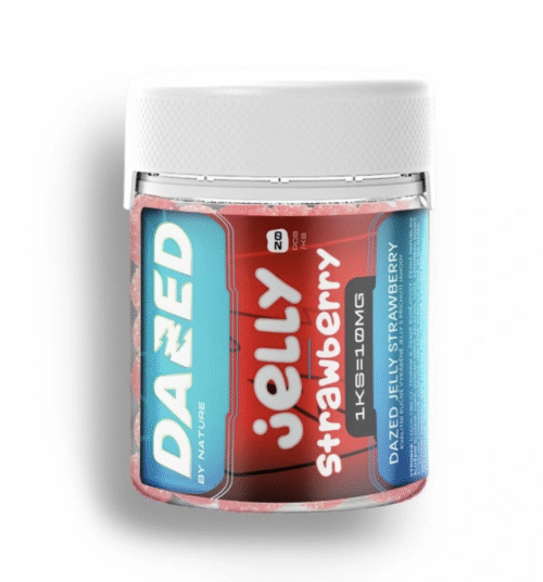 Czech CBD Želé bonbony Dazed 20ks 10mg | Strawberry