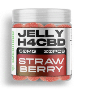 Czech CBD Jelly H4CBD 50mg 20ks | Jahoda