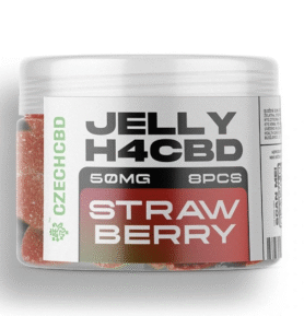 Czech CBD Jelly H4CBD 50mg 8ks | Jahoda