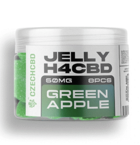 Czech CBD Jelly H4CBD 50mg 8ks | Zelené jablko