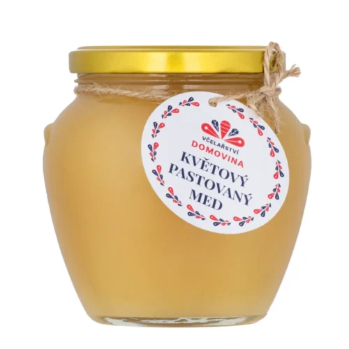 Včelařství Domovina Med květový pastovaný, 750g