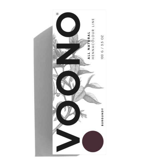 Voono Barva na vlasy - Burgundy, 100g