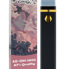 Jednorázovka 10-OH-HHC Canntropy 1 ml | Strawberry Cough