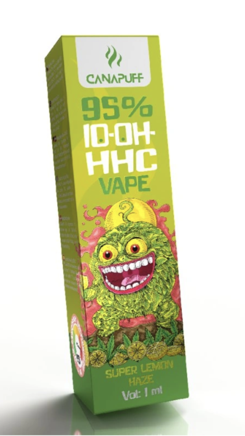 Cannapuff 10-OH-HHC Disposable vape pen 1 ml | Super Lemon Haze