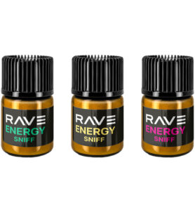 3x RAVE ENERGY SNIFF | Výhodné balení mix