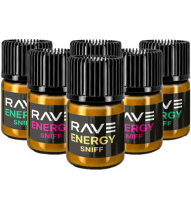 6x RAVE ENERGY SNIFF | Výhodné balení mix