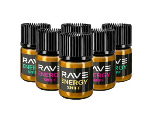 6x RAVE ENERGY SNIFF | Výhodné balení mix