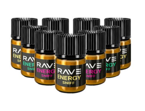 9x RAVE ENERGY SNIFF | Výhodné balení mix