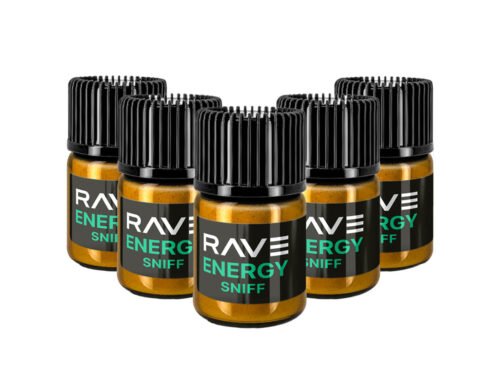 5x RAVE ENERGY SNIFF | Menthol
