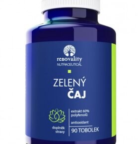 Renovality Zelený čaj - 60% polyfenolů, 90 tobolek