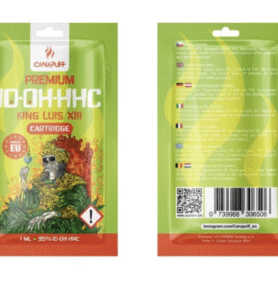 Cannapuff 10-OH-HHC Cartridge 1 ml | King Luis XIII