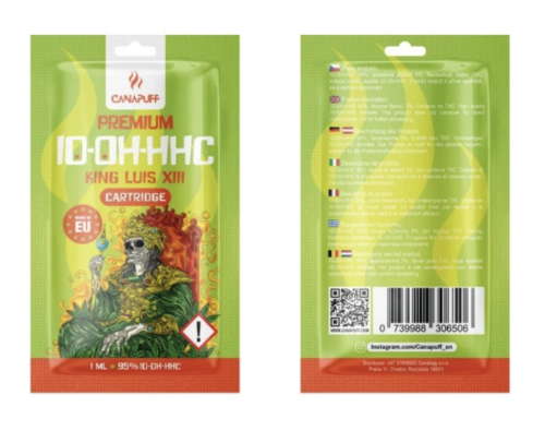 Cannapuff 10-OH-HHC Cartridge 1 ml | King Luis XIII