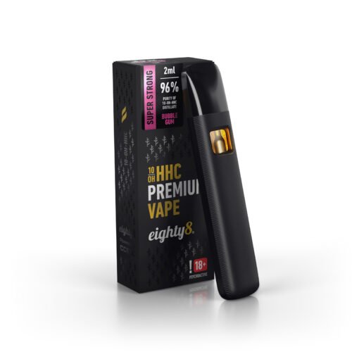 Eighty8 10-OH-HHC Vape pen 2ml | Bubble gum