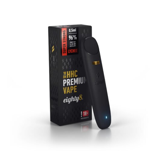 Eighty8 10-OH-HHC Vape pen 0,5 ml | Lychee