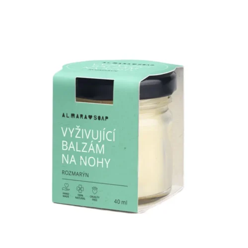 Almara Soap Vyživující balzám na nohy - rozmarýn, 40ml