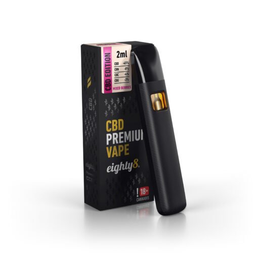 Eighty8 CBD Vape pen 2ml | Mixed Berries