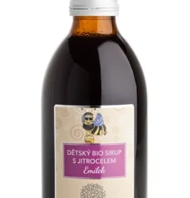 Nobilis Tilia Dětský BIO sirup s jitrocelem Emílek, 250ml