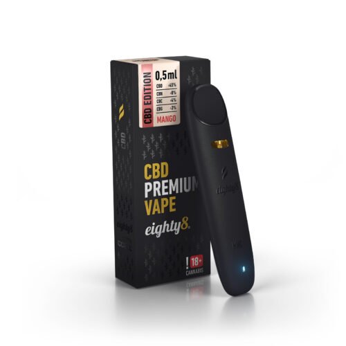 Eighty8 CBD Vape pen 0,5ml | Mango