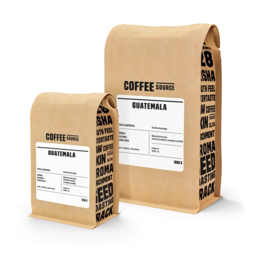 Coffee Source Guatemala - finca Gardenia - Eddy Lopéz - Espresso roast, 250g