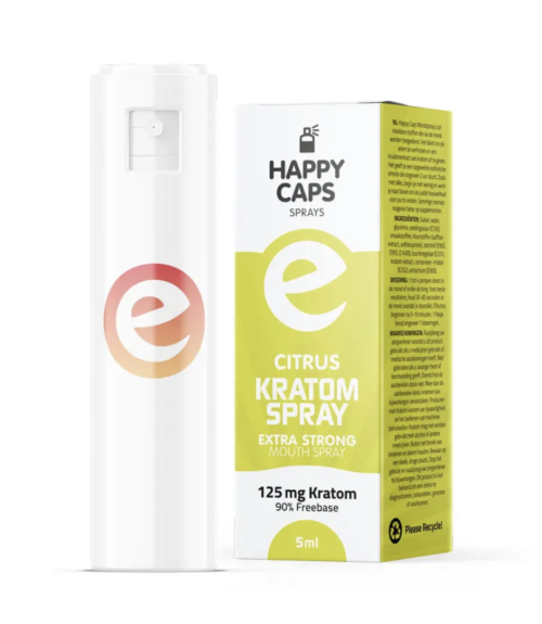 Happy Caps Kratom spray | Citrus