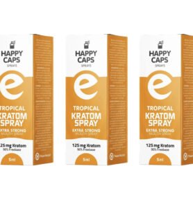 Happy Caps 3x Kratom spray | Tropical