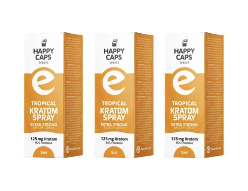 Happy Caps 3x Kratom spray | Tropical