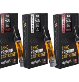 Eighty8 3x Cartridge 10-OH-HHC | Výhodné balení