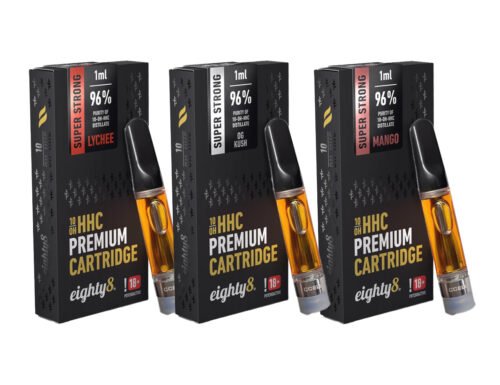 Eighty8 3x Cartridge 10-OH-HHC | Výhodné balení