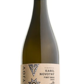 Karel Novotný Pinot Gris 2023 VOC Kyjov suché, 0,75l