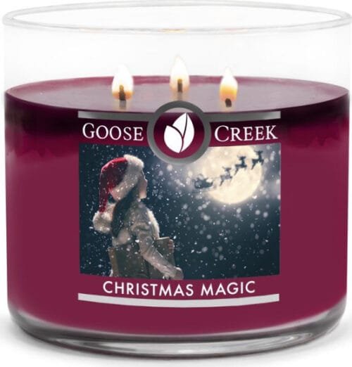 Goose Creek - Vánoční kouzlo Aromatická svíčka ve skle 411 g