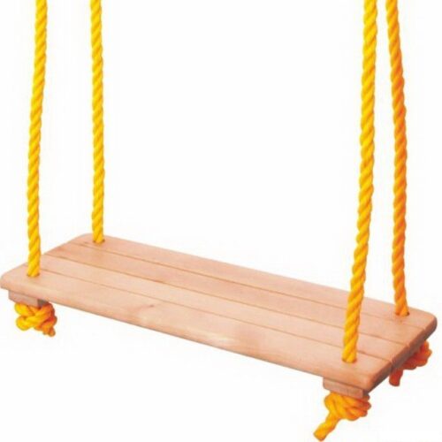 Houpačka - Jednoduchá dřevěná přírodní (Woody)