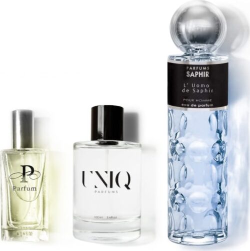UNIQ No. 260 + PURE No. 260 + L Uomo de SAPHIR - TRIO Voda po holení 100ml + Parfémovaná voda 50ml + 200ml