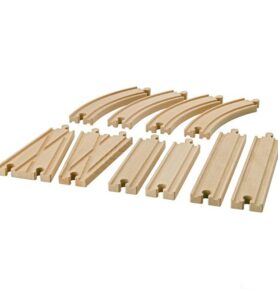 Vláčkodráha set kolejí - LILLABO, 10ks (Ikea)
