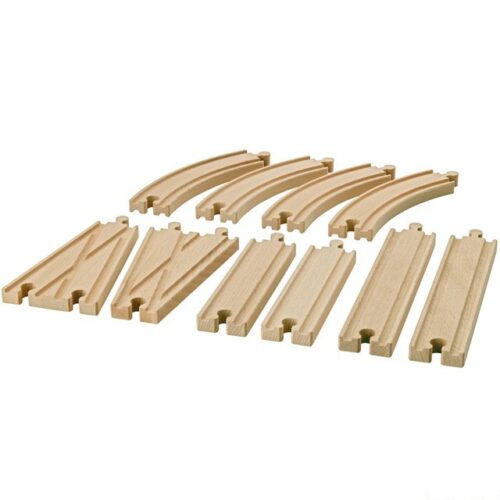 Vláčkodráha set kolejí - LILLABO, 10ks (Ikea)